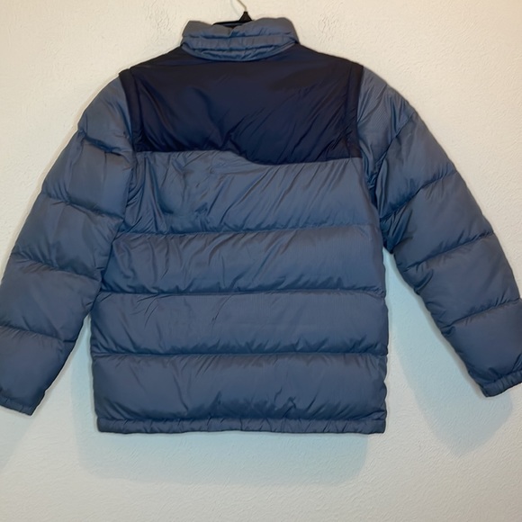Lands’ End Gray Puffer Jacket Size Medium - Picture 5 of 9